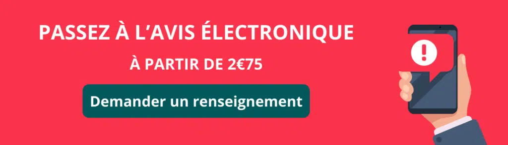 Edilink - solution ERE simple - avis électronique pas cher à partir de 2,75€ en remplacement de l'envoi AR en reccomandé ou lettre recommandée électronique