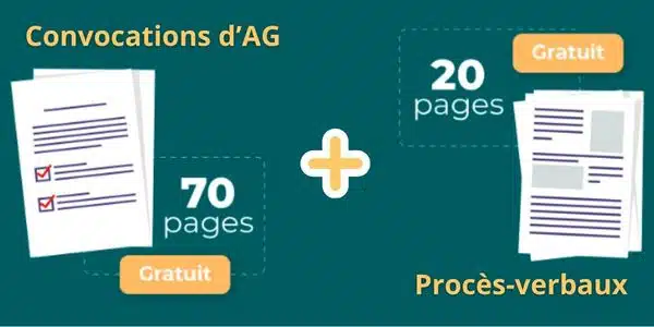 Notification d’AG - 90 pages gratuites avec l'offre SyndicZen